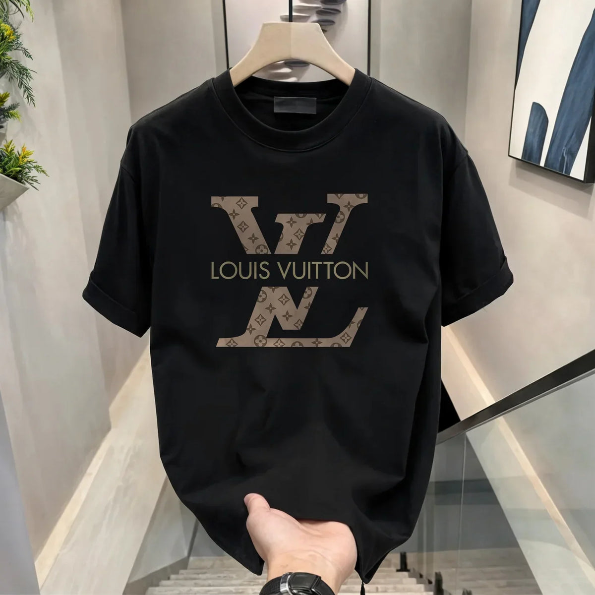 Men’s Branded Plus Size T-Shirt (LVS)
