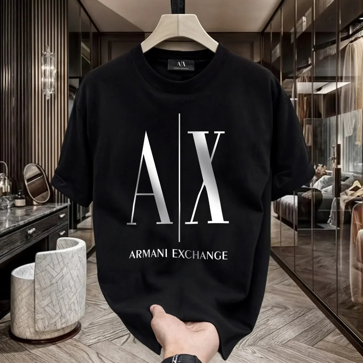Men’s Branded Plus Size T-Shirt (AXFF)