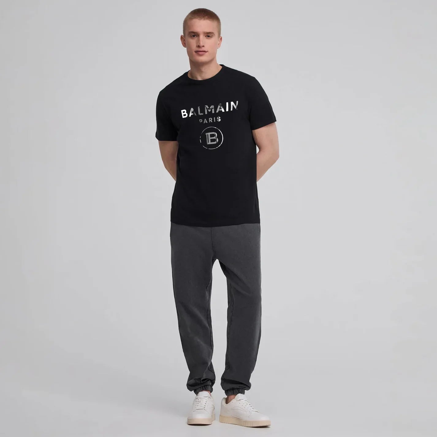 Men’s Imported Reflective Print T-Shirt (BLFS)