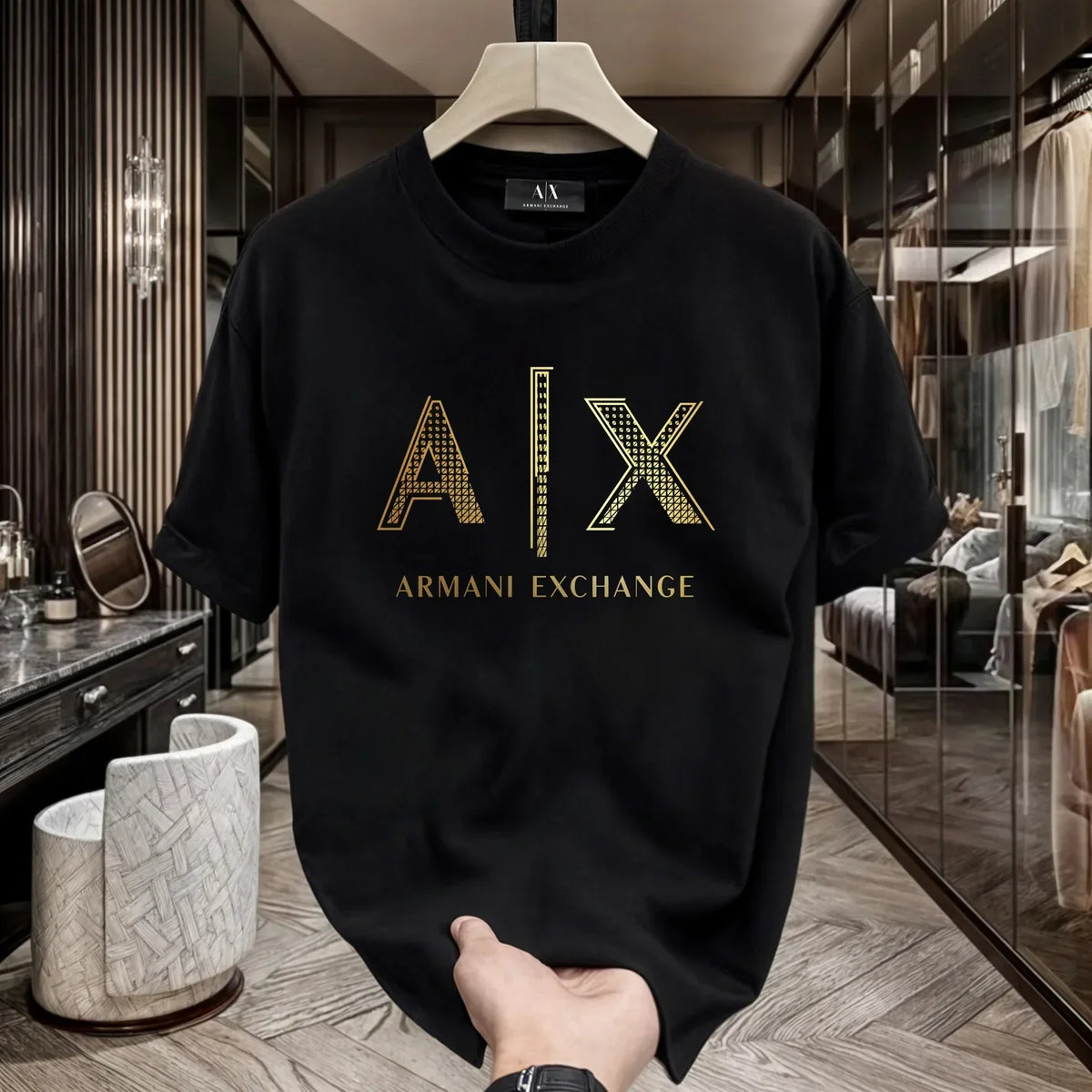 Men’s Branded Plus Size T-Shirt (AXDT)