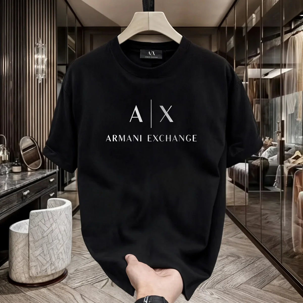 Men’s Branded Plus Size T-Shirt (AXCN)