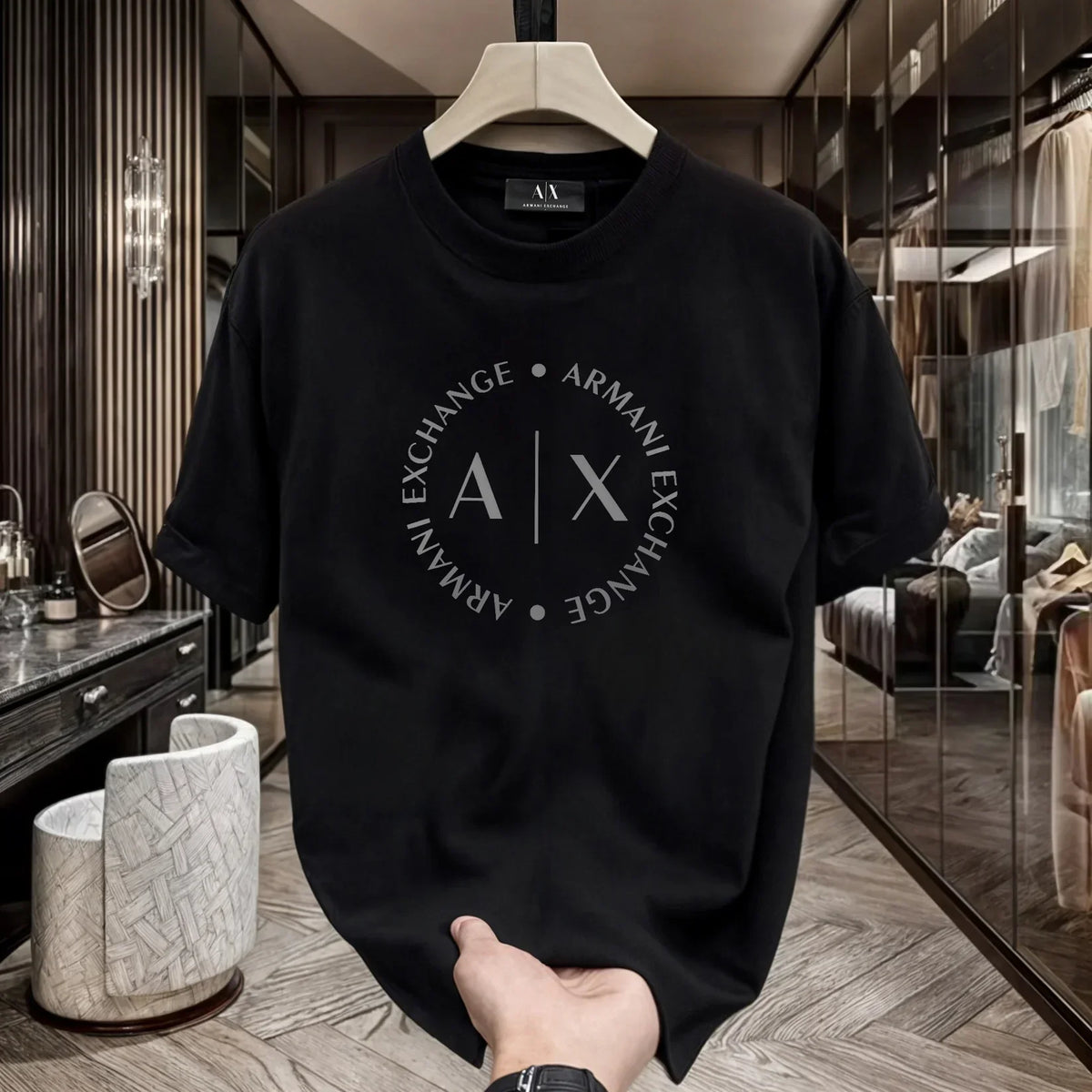 Men’s Branded Plus Size T-Shirt (AXC)