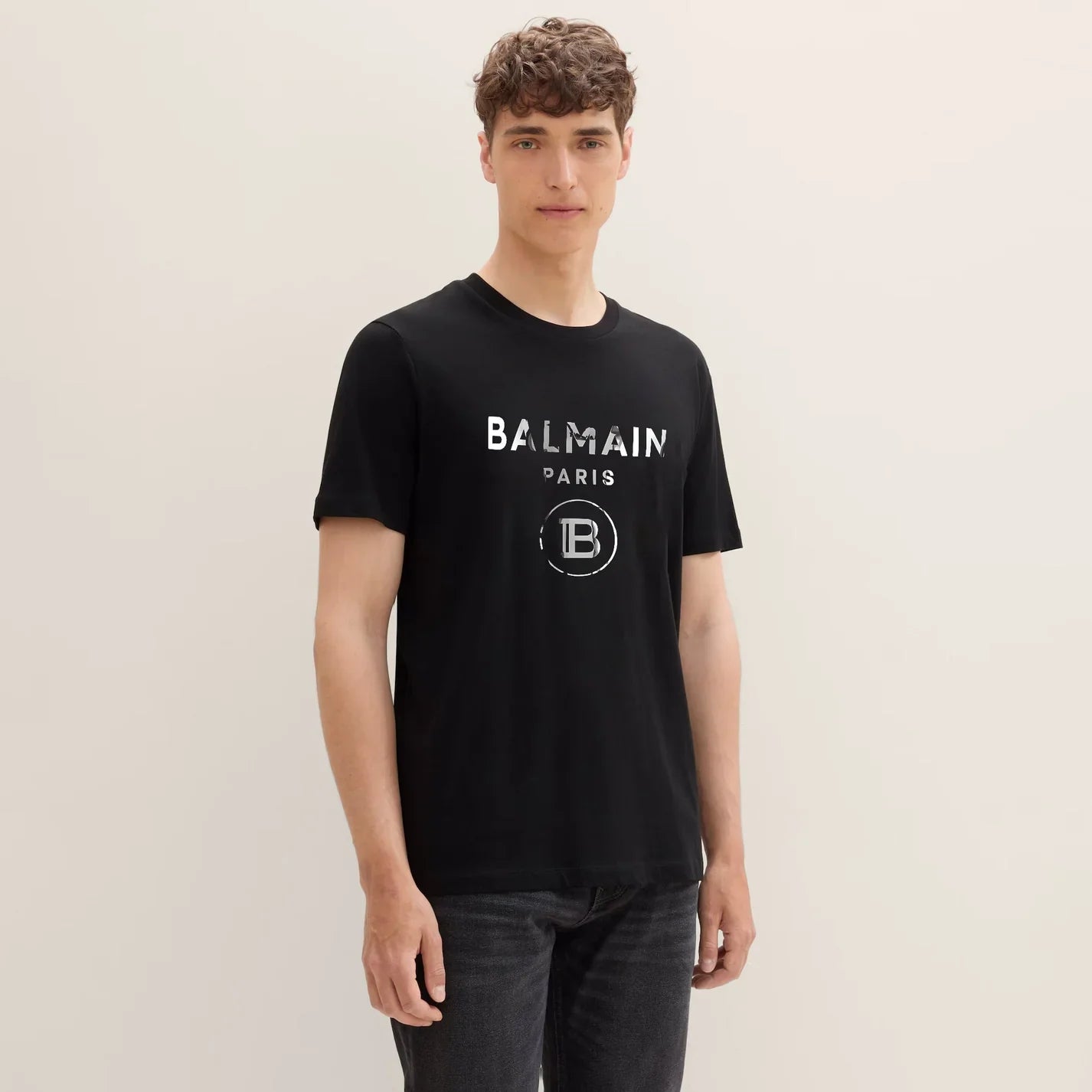 Men’s Imported Reflective Print T-Shirt (BLFS)