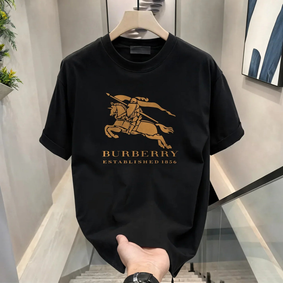 Men’s Branded Plus Size T-Shirt (BUR)