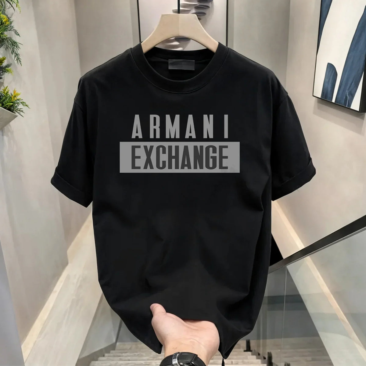 Men’s Branded Plus Size T-Shirt (AXT)
